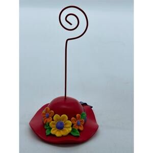 Flower Hat Card Holder